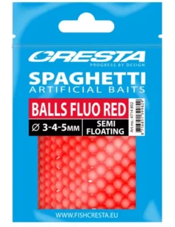 Cresta Spaghetti Balls Fluo Red