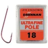 Drennan Ultra Fine Pole Red Hooks