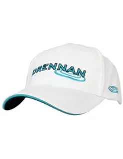 Drennan White/Aqua Cap
