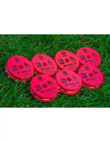 KORDA Guru QM1 Banded Hair Rigs 15 Inch Mt12