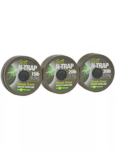 Korda N-Trap Soft 15lb Weedy Green 1 Korda N-Trap Soft 15lb Weedy Green