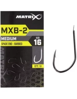Matrix MXB-2 Barbed Spade End (Black Nickel) 10pcs
