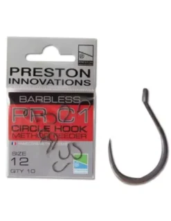 PRESTON CIRCLE METHOD FEEDER HOOKS - SIZE 18 (10)