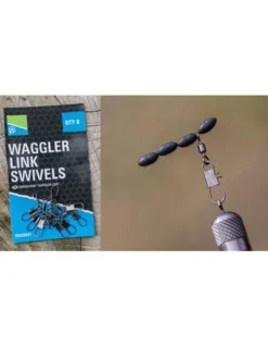 PRESTON WAGGLER LINK SWIVELS