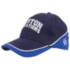 PRESTON WHITE CAP - WITH BLUE TRIM